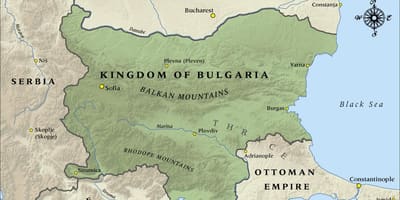 Térkép a régi bolgár