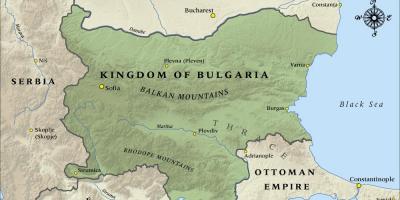 Térkép a régi bolgár