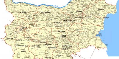 Bulgária ország térkép
